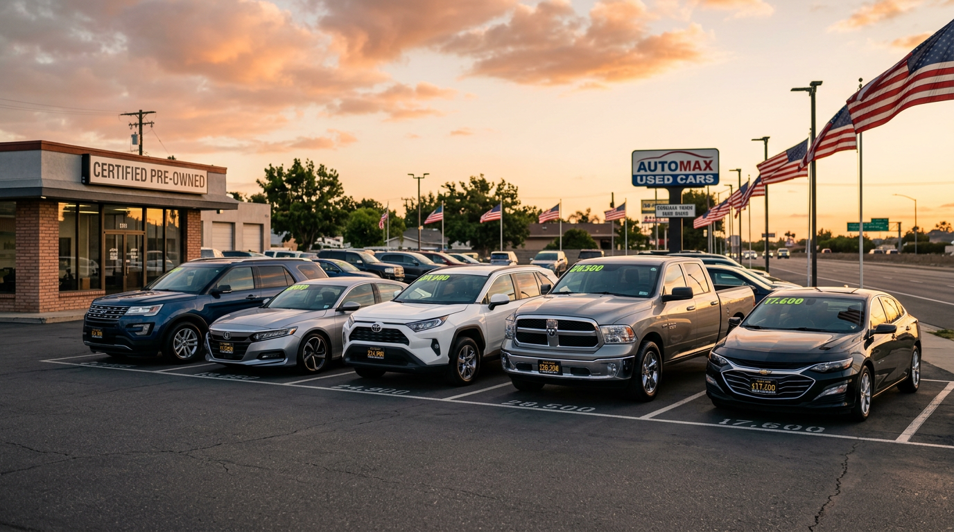 Lote de autos de East Cars USA